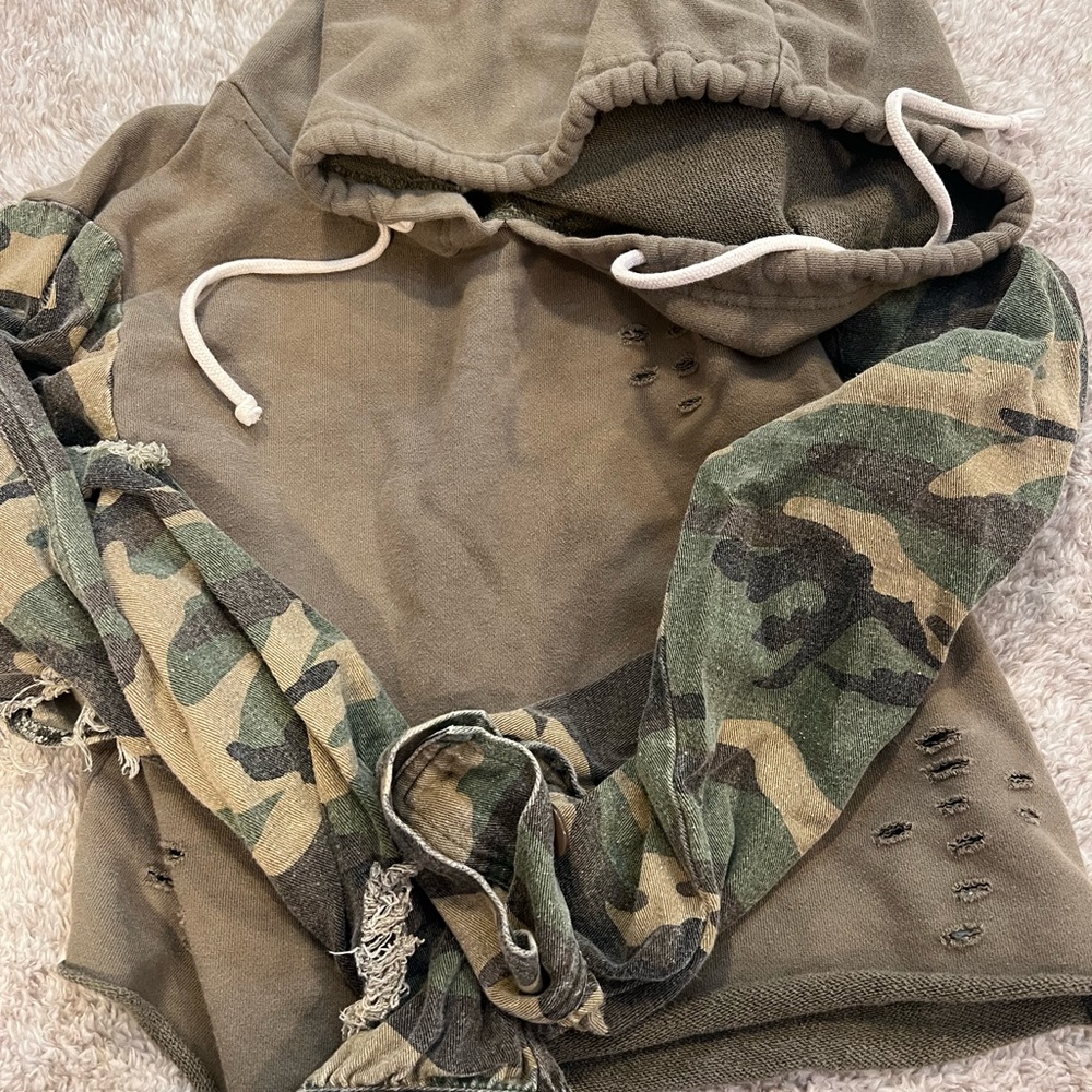 REVOLVE Camouflage Hoodie
